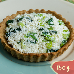 Quichê de ricota com alho poró - 150G