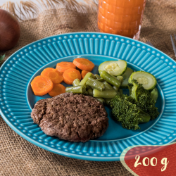 Burguer de carne com mix de legumes (LowCarb) - 200g