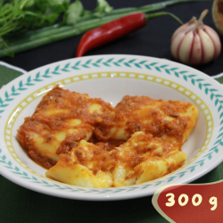 Sofiolli de quatro queijos ao molho sugo - 300g