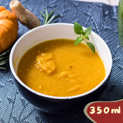 Sopa de abóbora com gengibre (Vegano) - 350ml