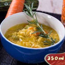 Sopa de legumes com frango desfiado - 350ml